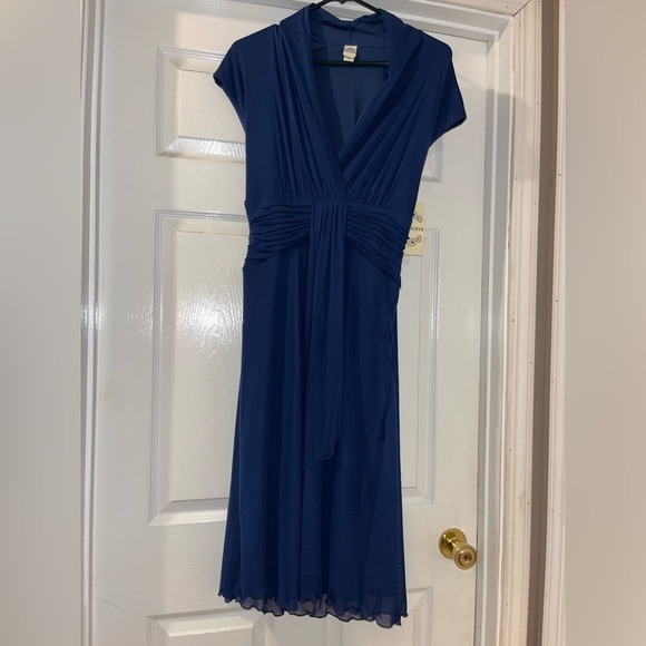 Sangria Navy dress NWT size 12 - Picture 1 of 2